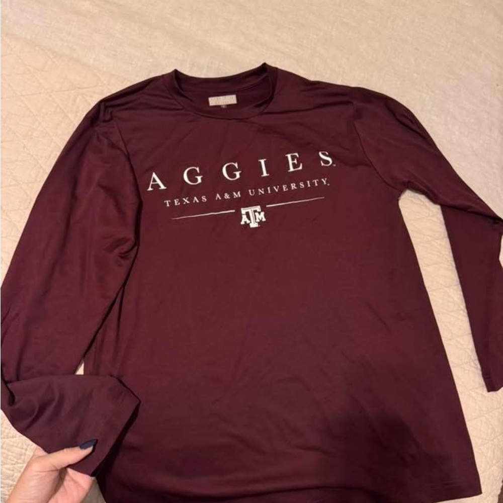 Texas A&M Aggies Maroon Long Sleeve Shirt